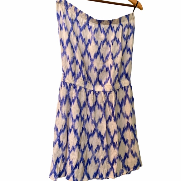 Romper White and Blue Ikatt small - Picture 4 of 8